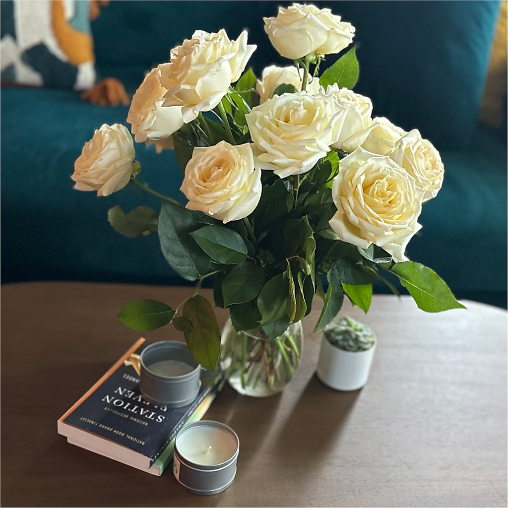 Long Stem Yellow Rose Bouquet – FONSECA'S FLOWERS, San Bernardino CA
