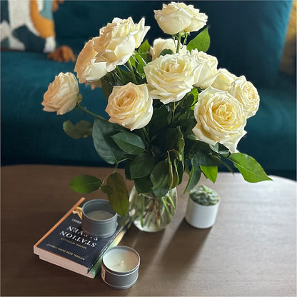 Long Stem Yellow Rose Bouquet – FONSECA'S FLOWERS, San Bernardino CA