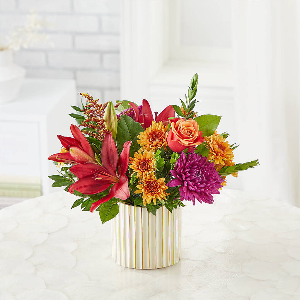 Burgundy Landscape Bouquet – FONSECA'S FLOWERS, San Bernardino CA