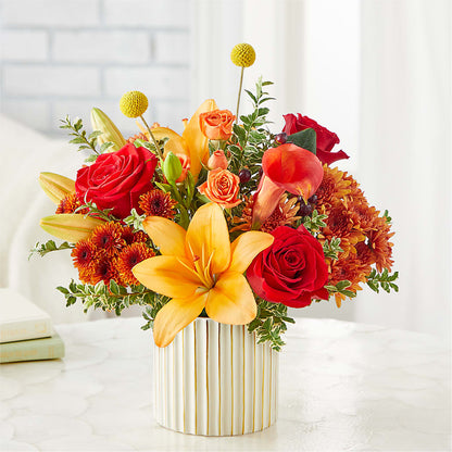 Scarlet Skies Bouquet – FONSECA'S FLOWERS, San Bernardino CA