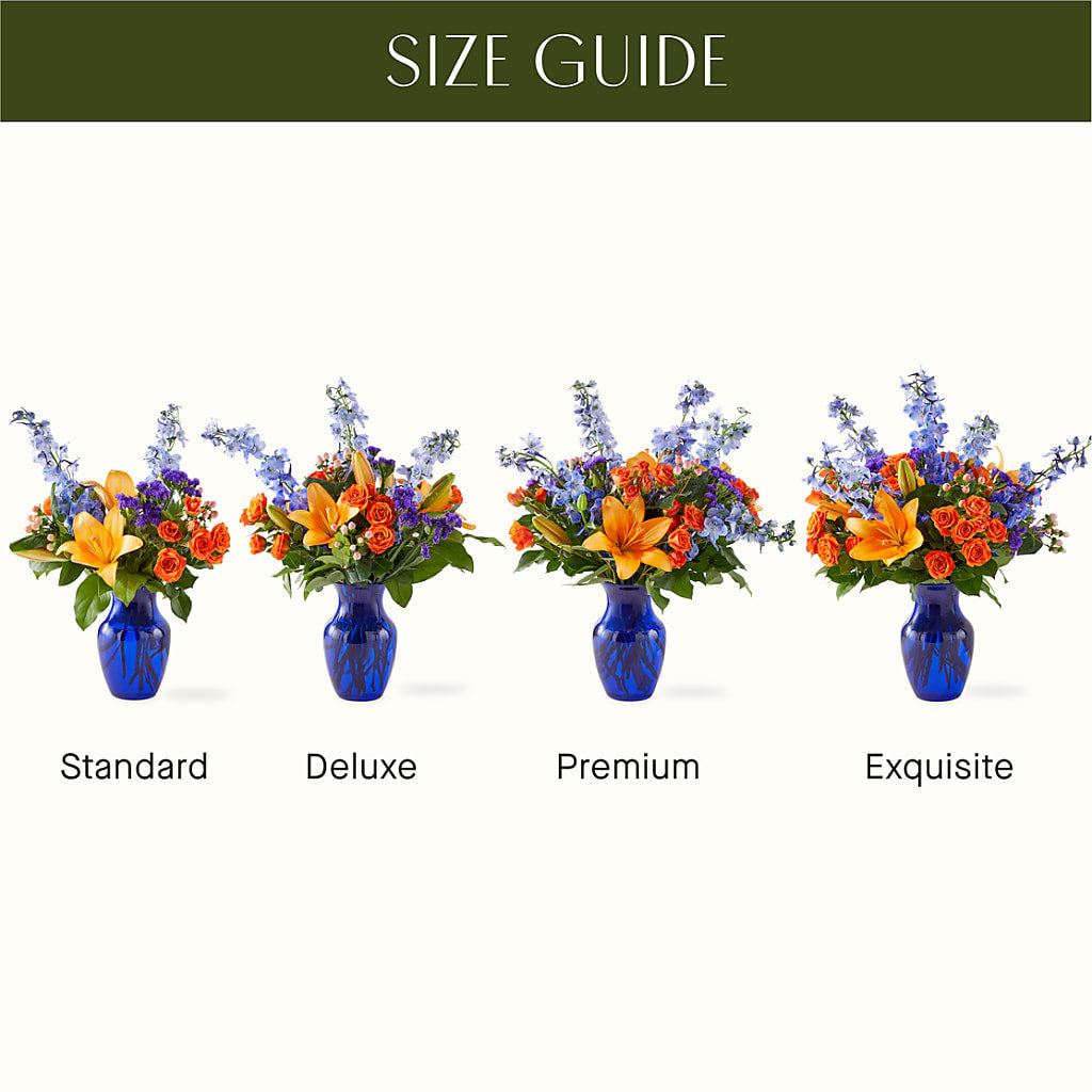 Radiant Citrus Bouquet – FONSECA'S FLOWERS, San Bernardino CA