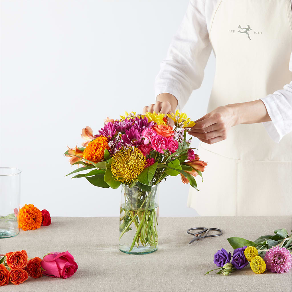 Feast of Color – A Florist Original – FONSECA'S FLOWERS, San Bernardino CA