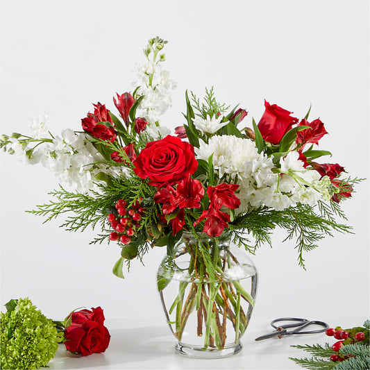 Merry Moment Bouquet – A Florist Original – FONSECA'S FLOWERS, San Bernardino CA