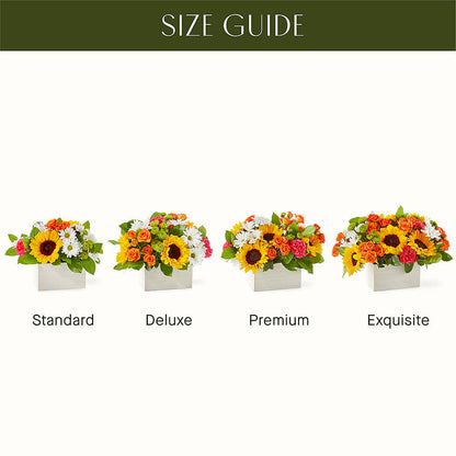 Sun-drenched Blooms Box Bouquet – FONSECA'S FLOWERS, San Bernardino CA