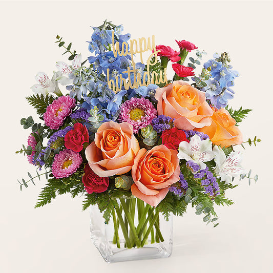 Birthday Bash Bouquet – FONSECA'S FLOWERS, San Bernardino CA