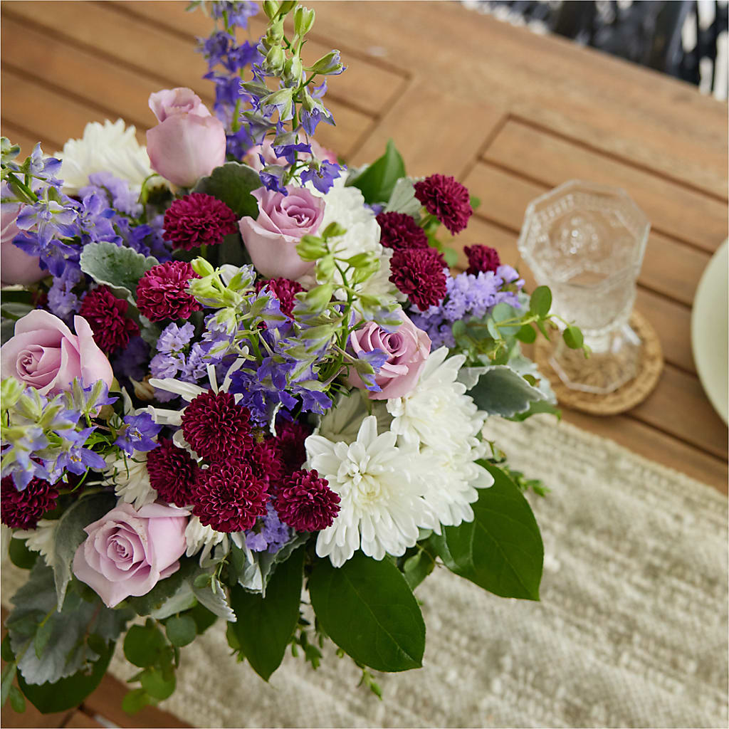 Violet Frost Bouquet – FONSECA'S FLOWERS, San Bernardino CA