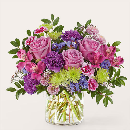Glass Half Full Bouquet – FONSECA'S FLOWERS, San Bernardino CA