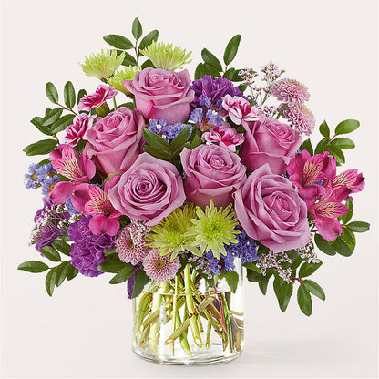 Glass Half Full Bouquet – FONSECA'S FLOWERS, San Bernardino CA