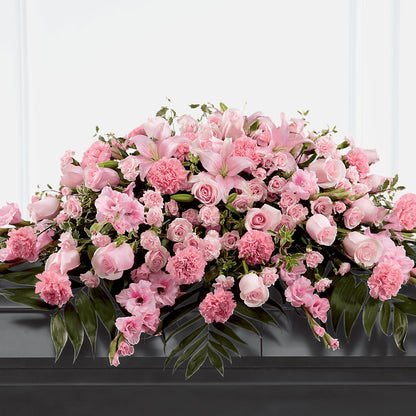 Garden of Comfort Casket Spray (Standard) – FONSECA'S FLOWERS, San Bernardino CA