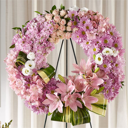 Gift of Warmth Wreath – FONSECA'S FLOWERS, San Bernardino CA
