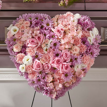 Heaven's Light Heart – FONSECA'S FLOWERS, San Bernardino CA