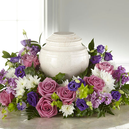 Blooming Sympathy Cremation Adornment – FONSECA'S FLOWERS, San Bernardino CA