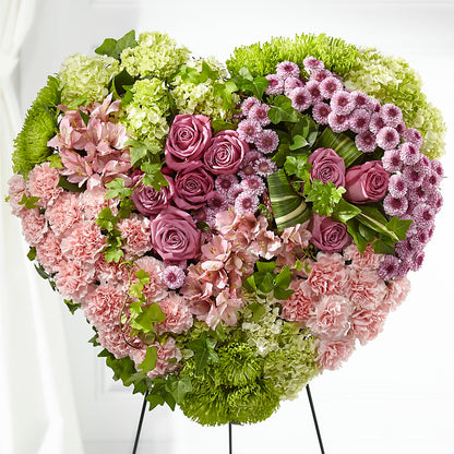 Heartwarming Standing Heart – FONSECA'S FLOWERS, San Bernardino CA