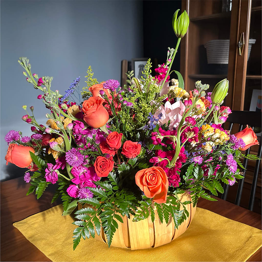 Garden of Life Basket – FONSECA'S FLOWERS, San Bernardino CA