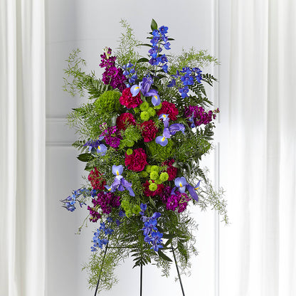 Heavenly Skies Standing Spray – FONSECA'S FLOWERS, San Bernardino CA