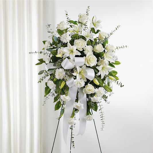 With Care Standing Spray – FONSECA'S FLOWERS, San Bernardino CA