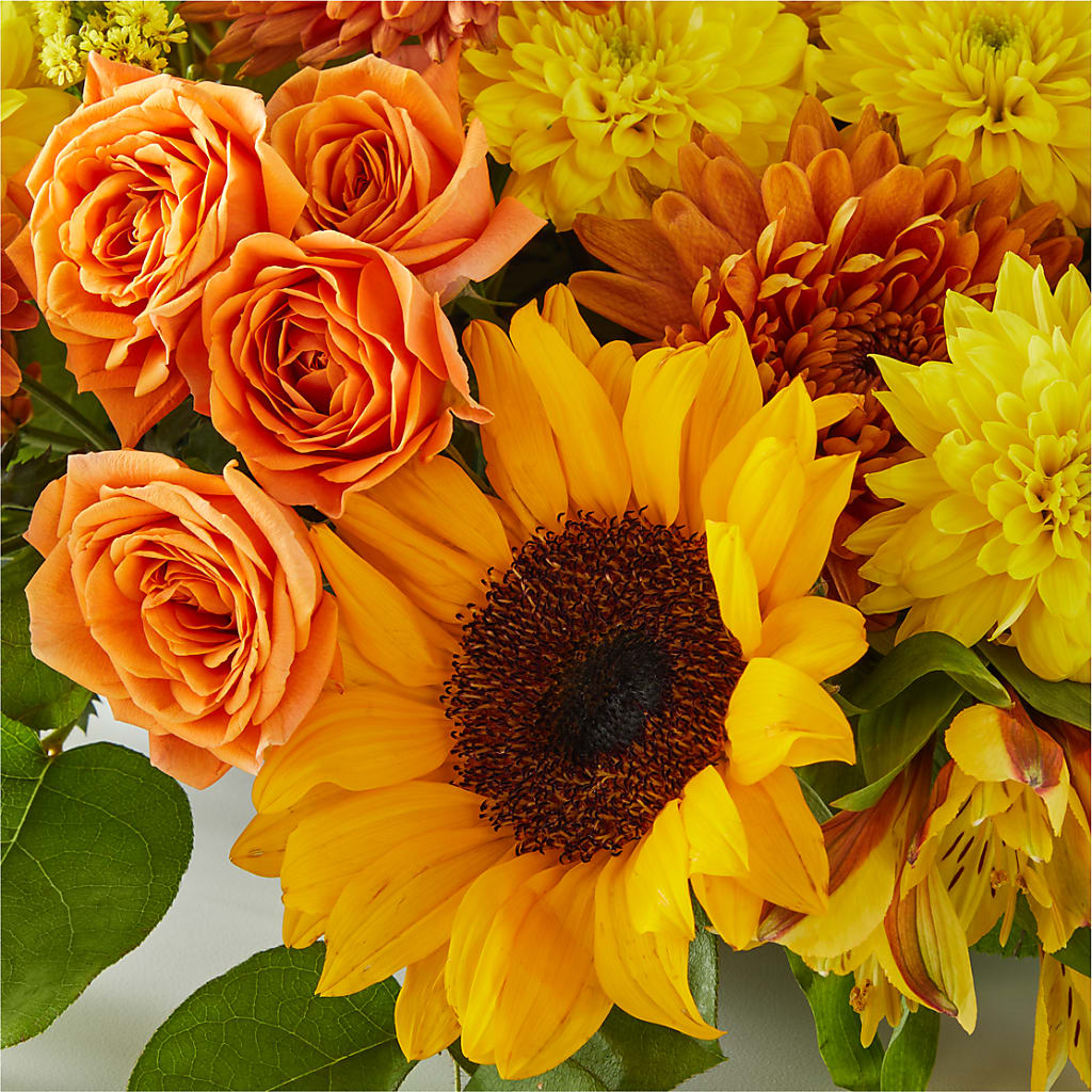 Autumn Harmony Centerpiece – FONSECA'S FLOWERS, San Bernardino CA