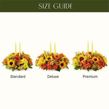 Autumn Harmony Centerpiece – FONSECA'S FLOWERS, San Bernardino CA