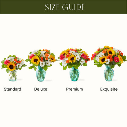 Sun-drenched Blooms Bouquet – FONSECA'S FLOWERS, San Bernardino CA