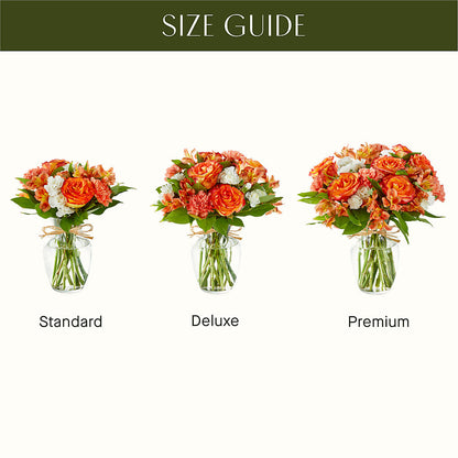Apricot Glow Bouquet – FONSECA'S FLOWERS, San Bernardino CA
