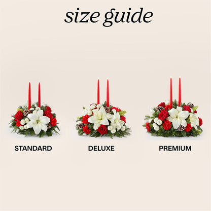 Seasonal Festivities Centerpiece – FONSECA'S FLOWERS, San Bernardino CA
