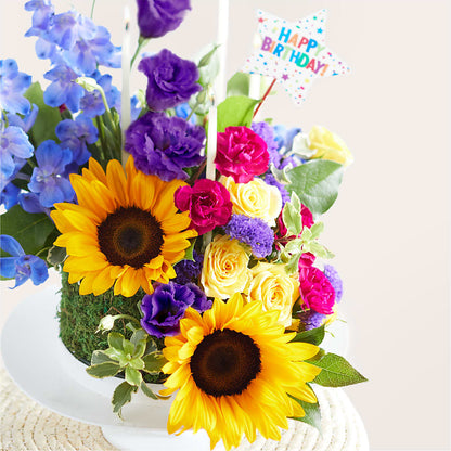 Star of the Day Floral Cake – FONSECA'S FLOWERS, San Bernardino CA