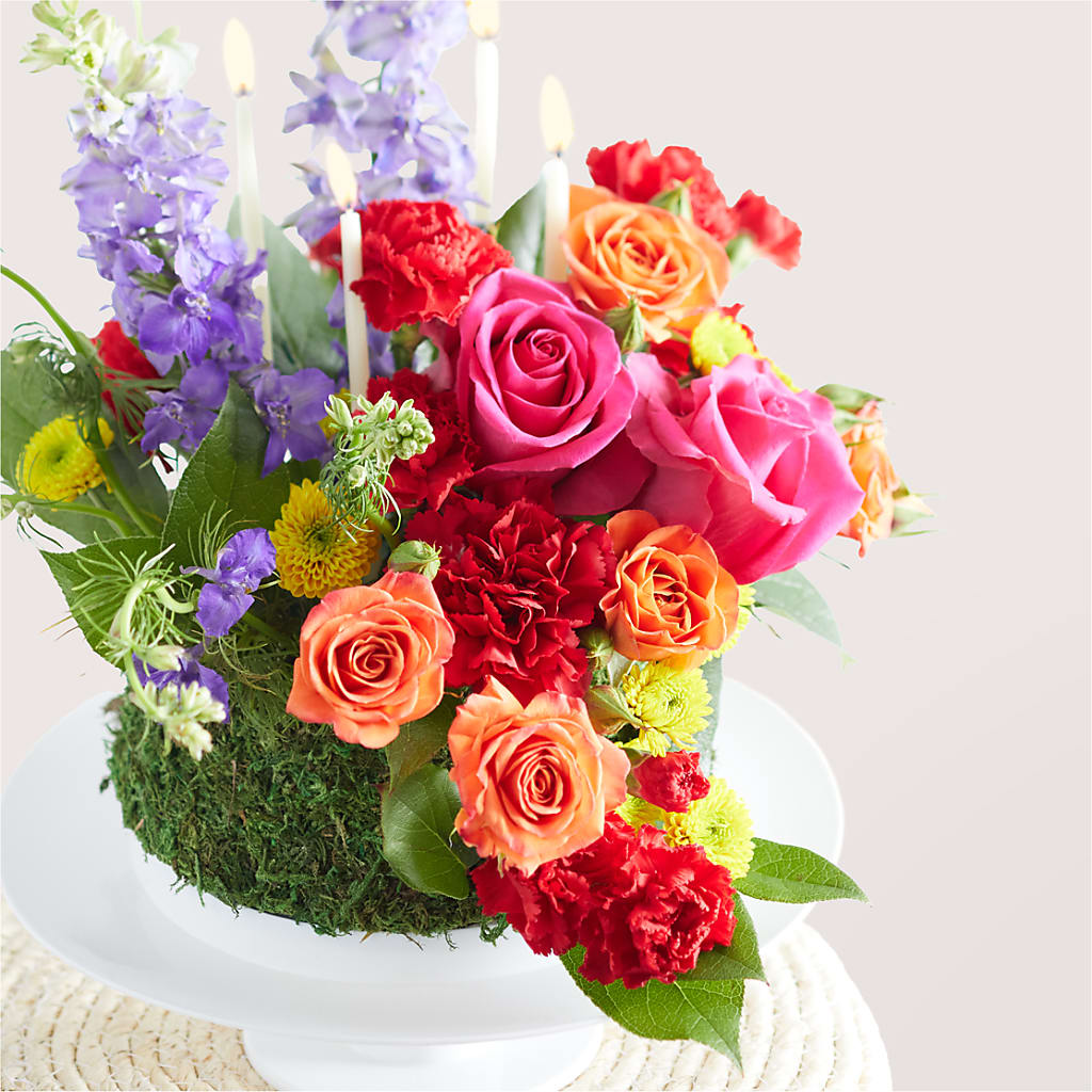 Best Year Yet Floral Cake – FONSECA'S FLOWERS, San Bernardino CA