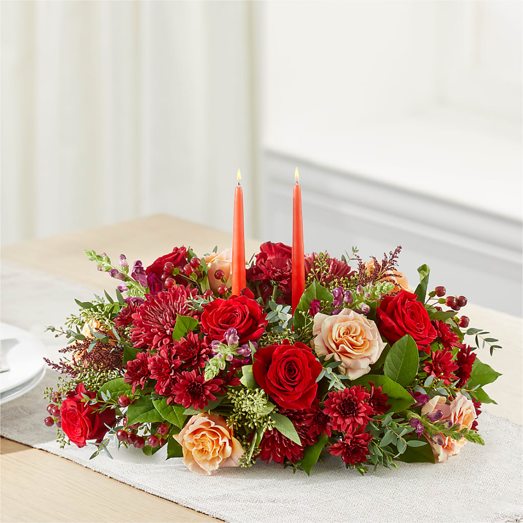 Most Thankful Centerpiece – FONSECA'S FLOWERS, San Bernardino CA