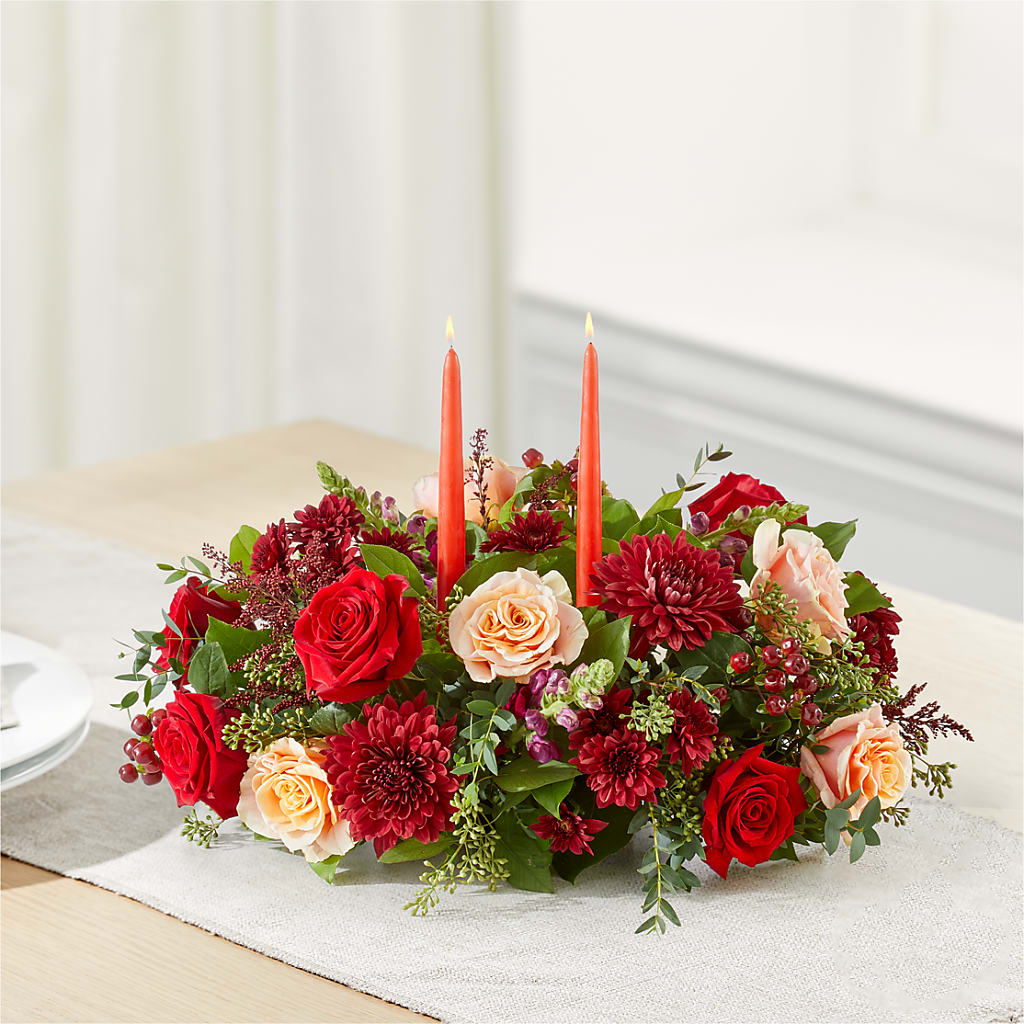 Most Thankful Centerpiece – FONSECA'S FLOWERS, San Bernardino CA