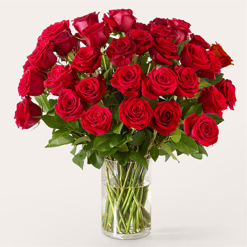 The One Red Rose Bouquet – FONSECA'S FLOWERS, San Bernardino CA