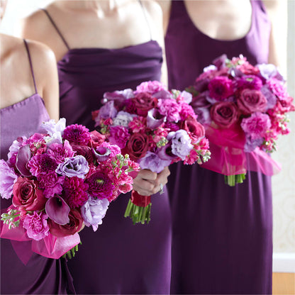 Bridesmaid's Garden Bouquet – FONSECA'S FLOWERS, San Bernardino CA