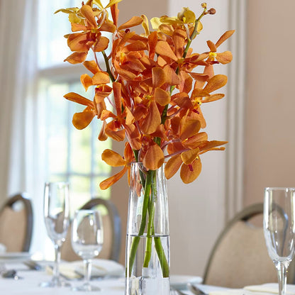 Orange Mokara Bud Vase – FONSECA'S FLOWERS, San Bernardino CA