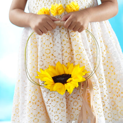 Sweet Sunshine Flower Girl Bouquet – FONSECA'S FLOWERS, San Bernardino CA