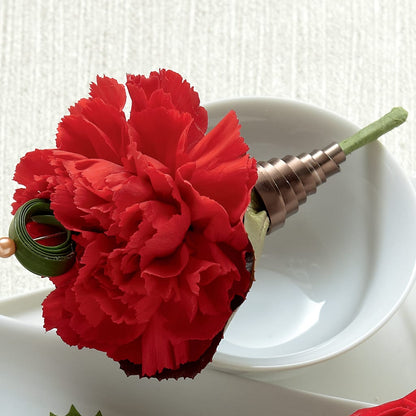 Red Carnation Boutonniere – FONSECA'S FLOWERS, San Bernardino CA