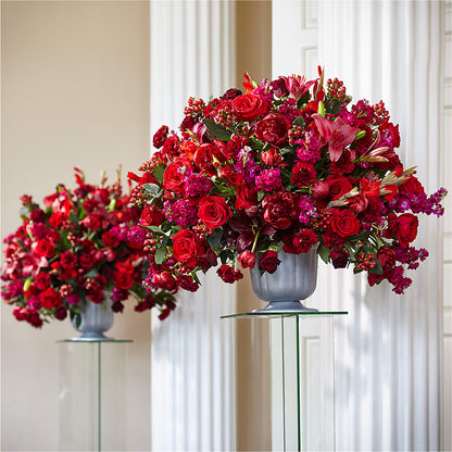 Love & Honor Arrangement – FONSECA'S FLOWERS, San Bernardino CA