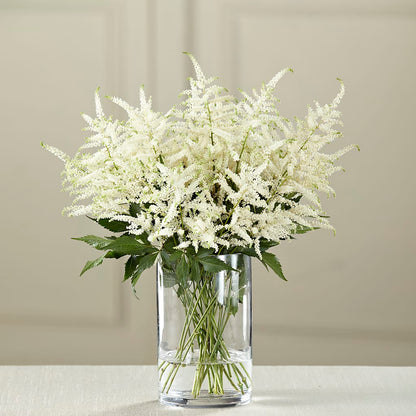 White Astilbe Bouquet – FONSECA'S FLOWERS, San Bernardino CA